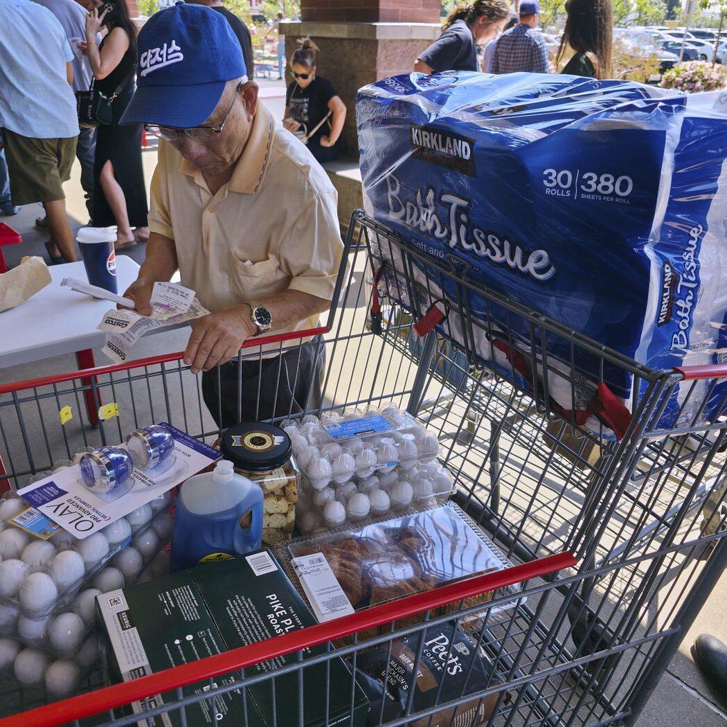 Inflation cooled again even as some tariffs took effect. But economists don't expect that to last